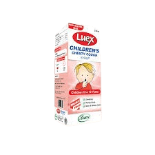 LUEX CHILDREN CHESTY COUGH SYRUP 150ML BOTTLE